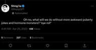 A reply to DF's post (Image via Twitter)
